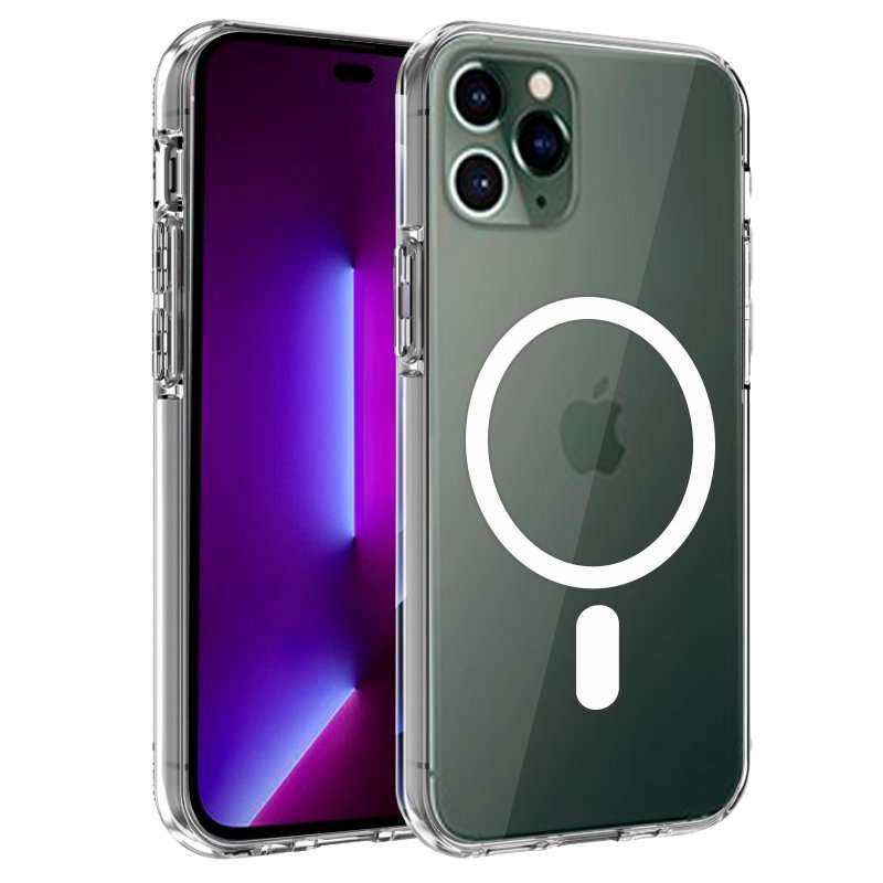 Produto | Capa COOL para iPhone 14 Magnética Transparente | Fonetel